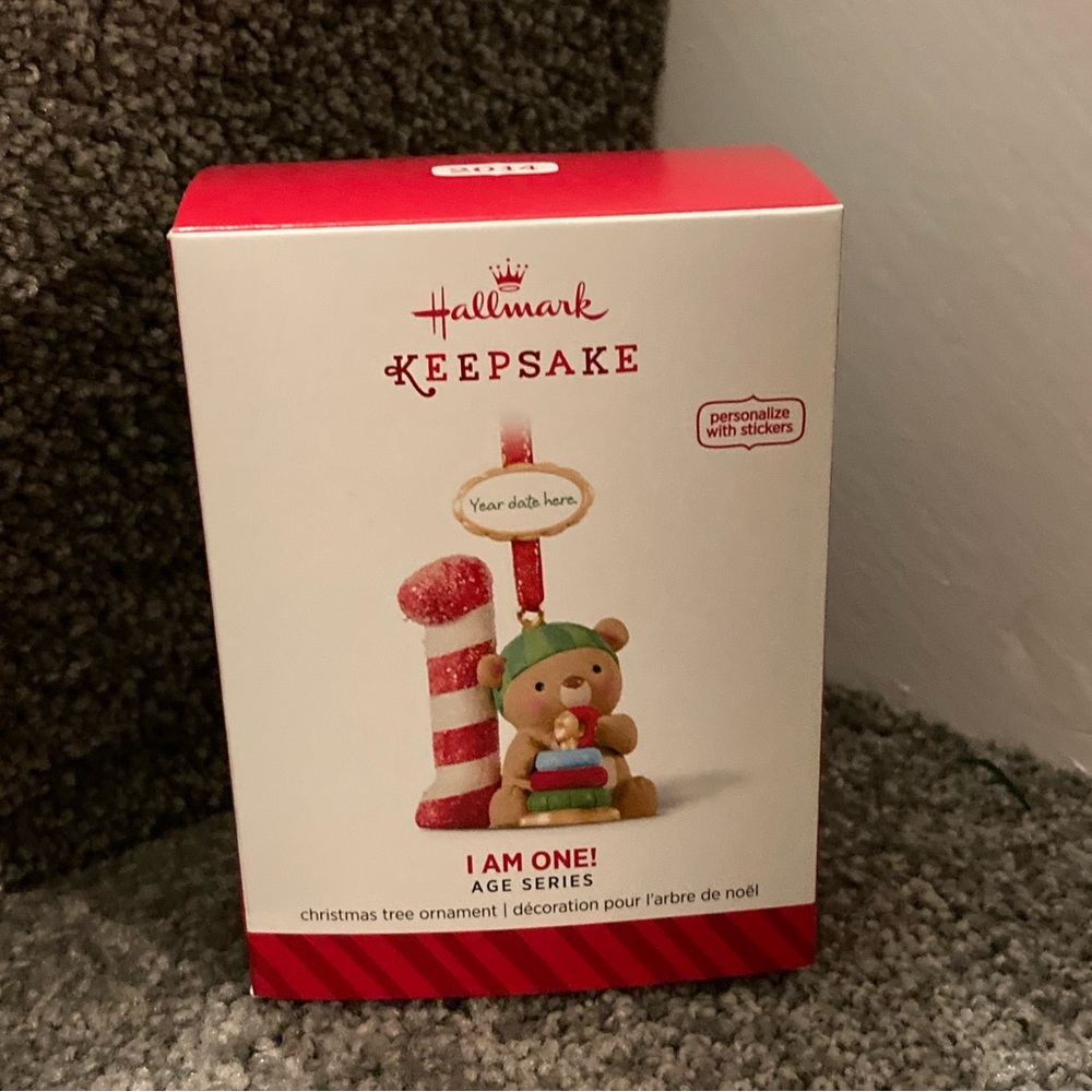 Brand new in box I am One! Hallmark Ornament